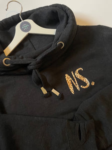 BLACK SMOKE Ultimate Hoodie. Personalised