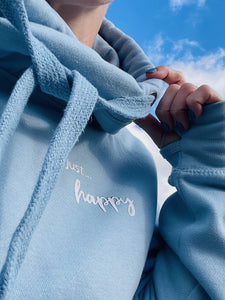 SKY BLUE Ultimate Hoodie. Personalised.