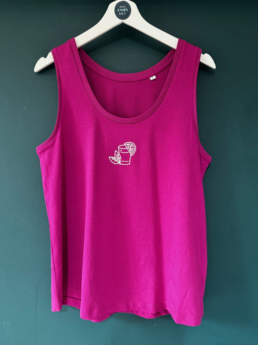 Women's Organic Top - Summer Drinky - Various Colours