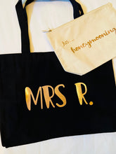 Load image into Gallery viewer, NEW - &#39;Just... Married - Personalised XL Tote