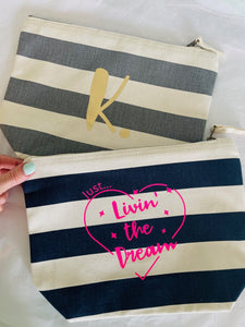 Just... Livin' The Dream - Pouch with personalisation