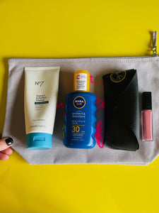 'Just... my stuff' - Personalised XL Pouch