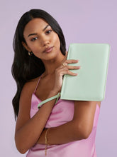 Load image into Gallery viewer, SALE! Accessory Pouch - Mint Green. Personalised &#39;C&#39;