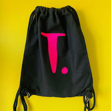 Load image into Gallery viewer, NEW - Personalised Drawstring Bag - Various colours