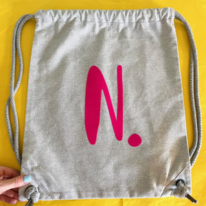 Personalised Drawstring Bag - Various colours