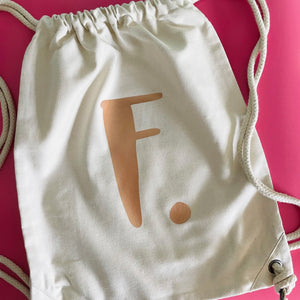 Personalised Drawstring Bag - Various colours