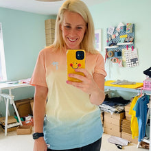 Load image into Gallery viewer, SALE! Unisex - Tie Dye Pastel Mix T-Shirt - Size MEDIUM. Cocktail Glass.