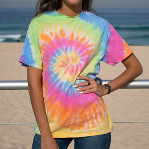 NEW - Tie Dye Tee - Unisex - Various Colours